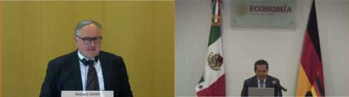 Mr Boris Boehme (BMWi) und Mr Alfonso Guati Rojo (SE)